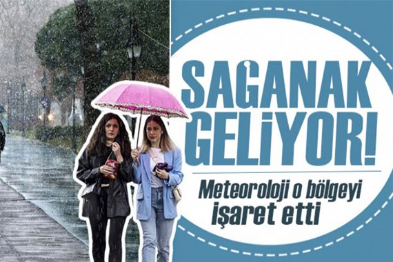 Meteoroloji bölge bölge uyardı: Sağanak yağış geliyor!